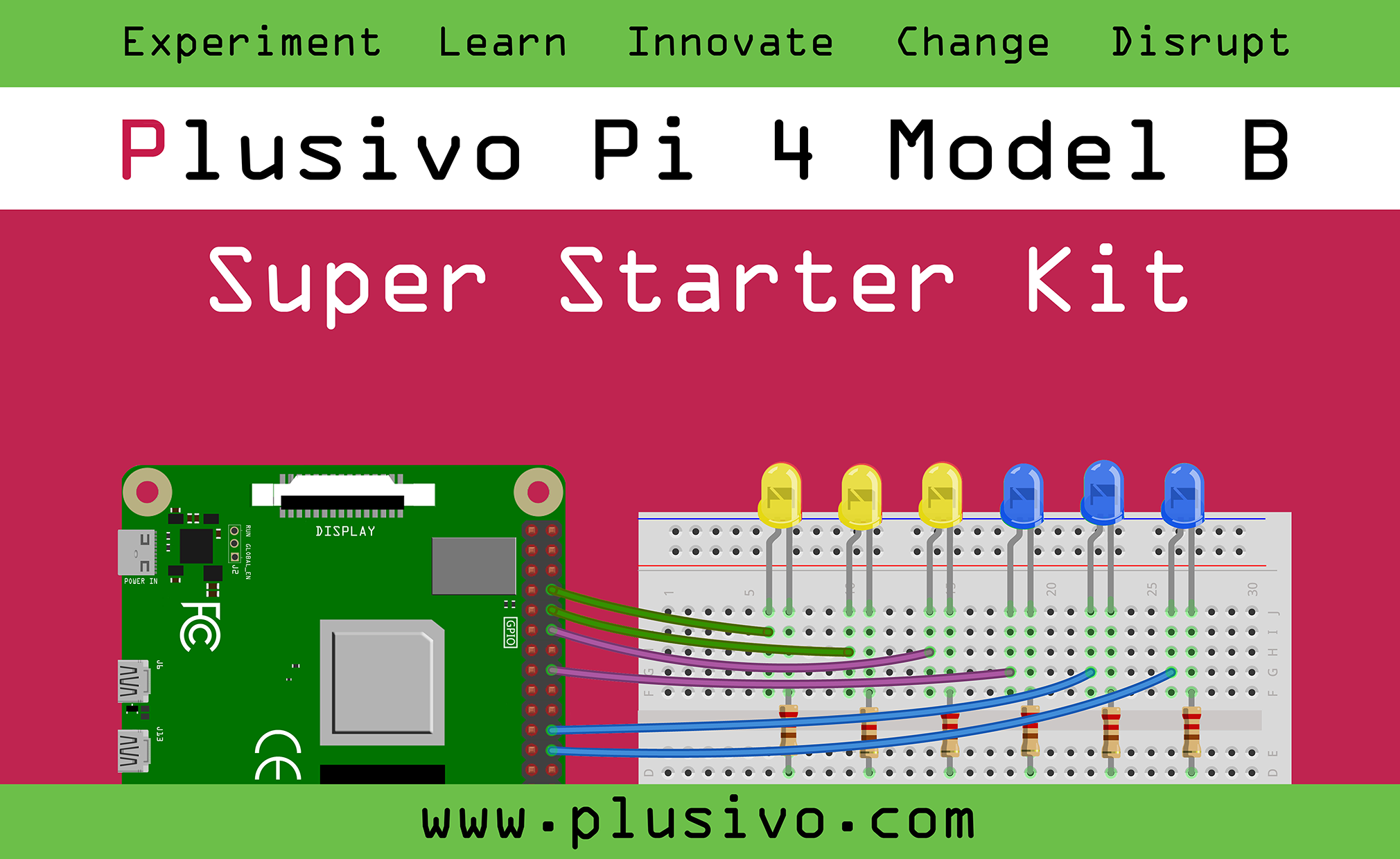Plusivo Microcontroller Super Starter Kit (196 pcs)
